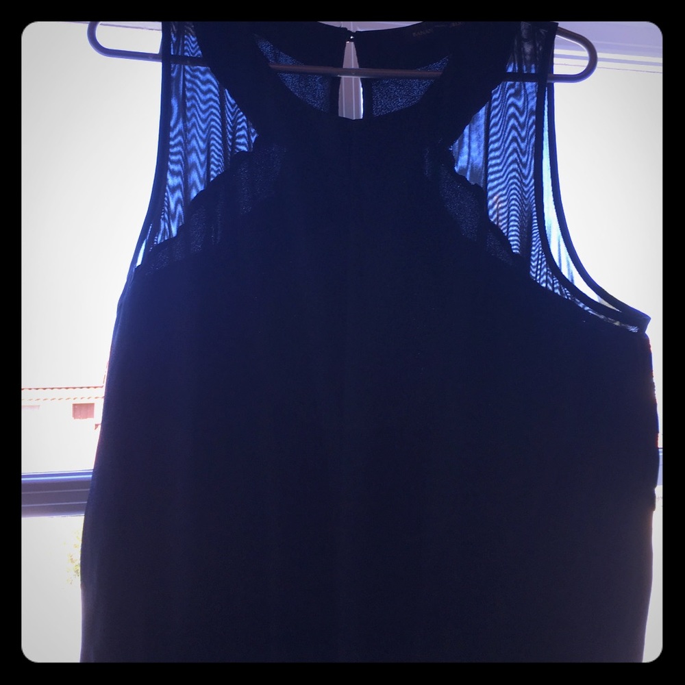 Banana Republic Black sleeveless jumpsuit