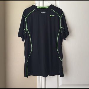 Men's Nike Pro Combat dry fit tee