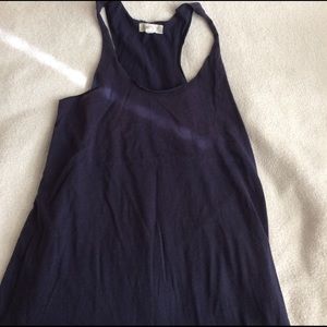 Blue sheet tank top Forever 21