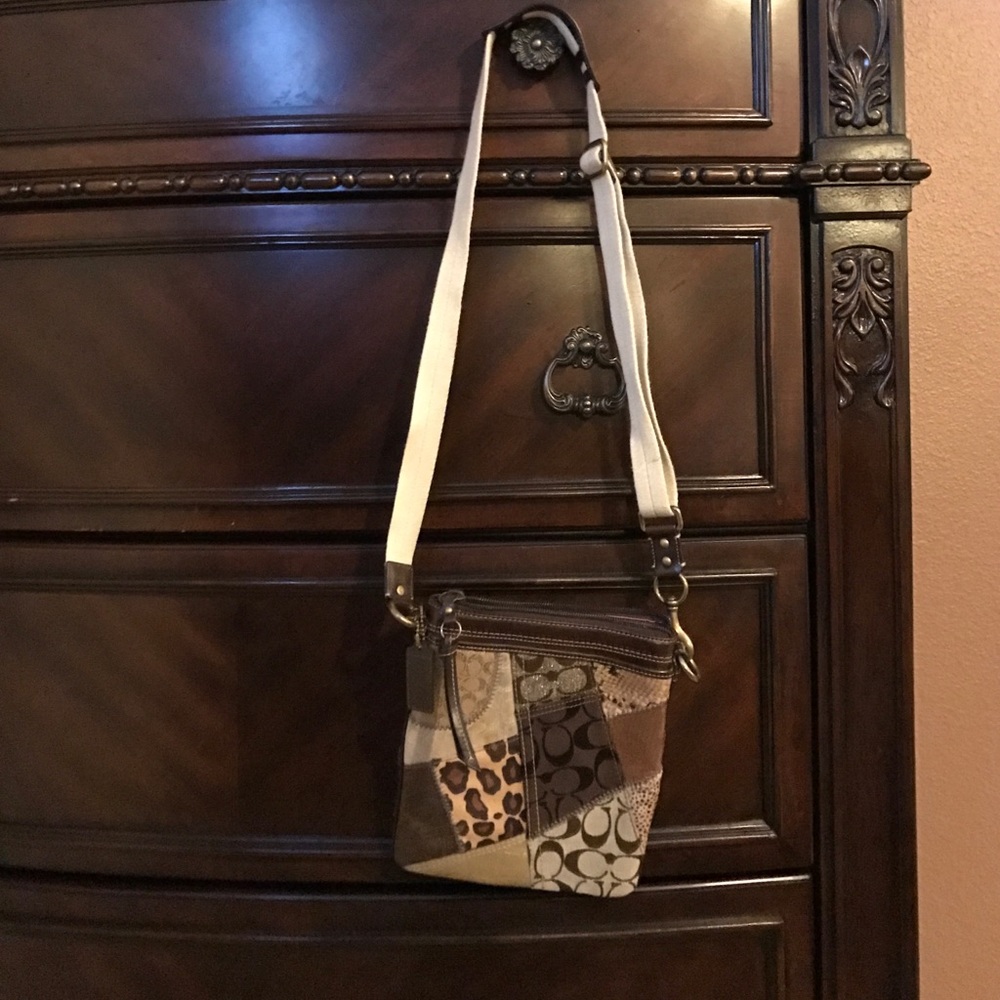 Patchwork swing back