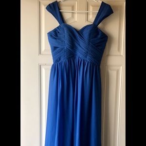 Royal Blue Sweetheart Neckline Prom Dress