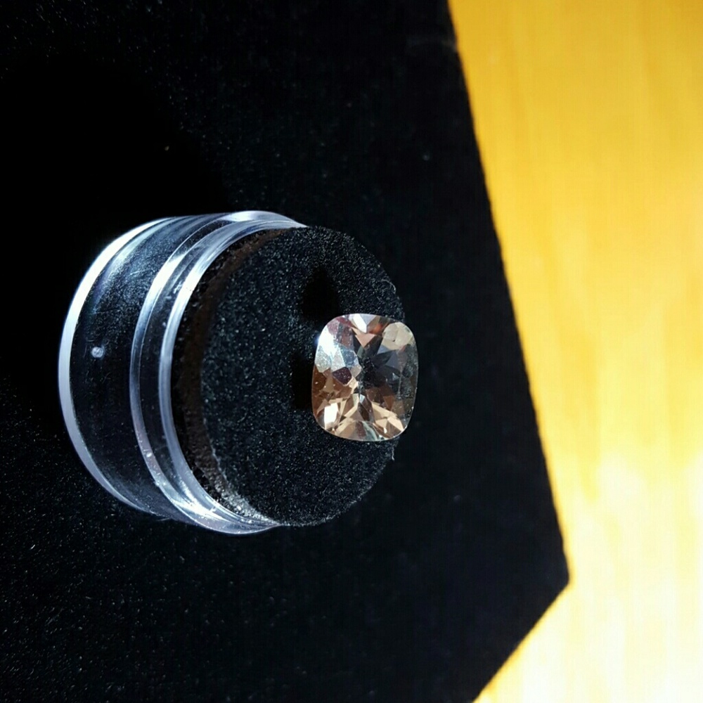 Natural Rare Antique Cut Prasiolite Stunning!