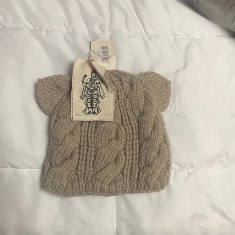 Gray sweater Beanie