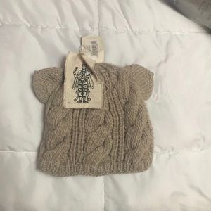 Gray sweater Beanie