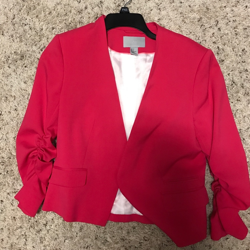 Hot pink blazer