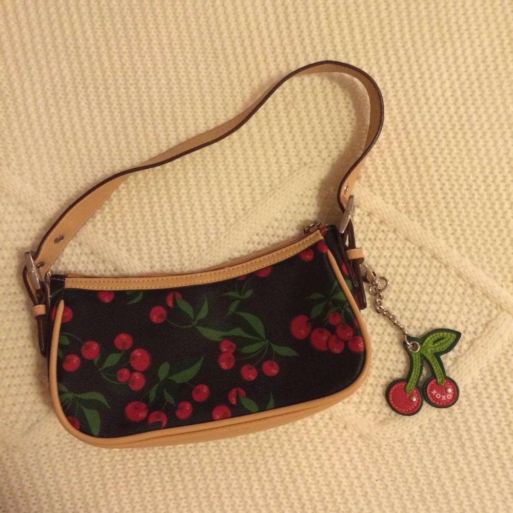 Cherry XOXO small purse