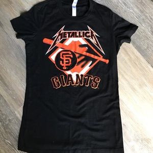 San Francisco Giants/Metallica women's shirt
