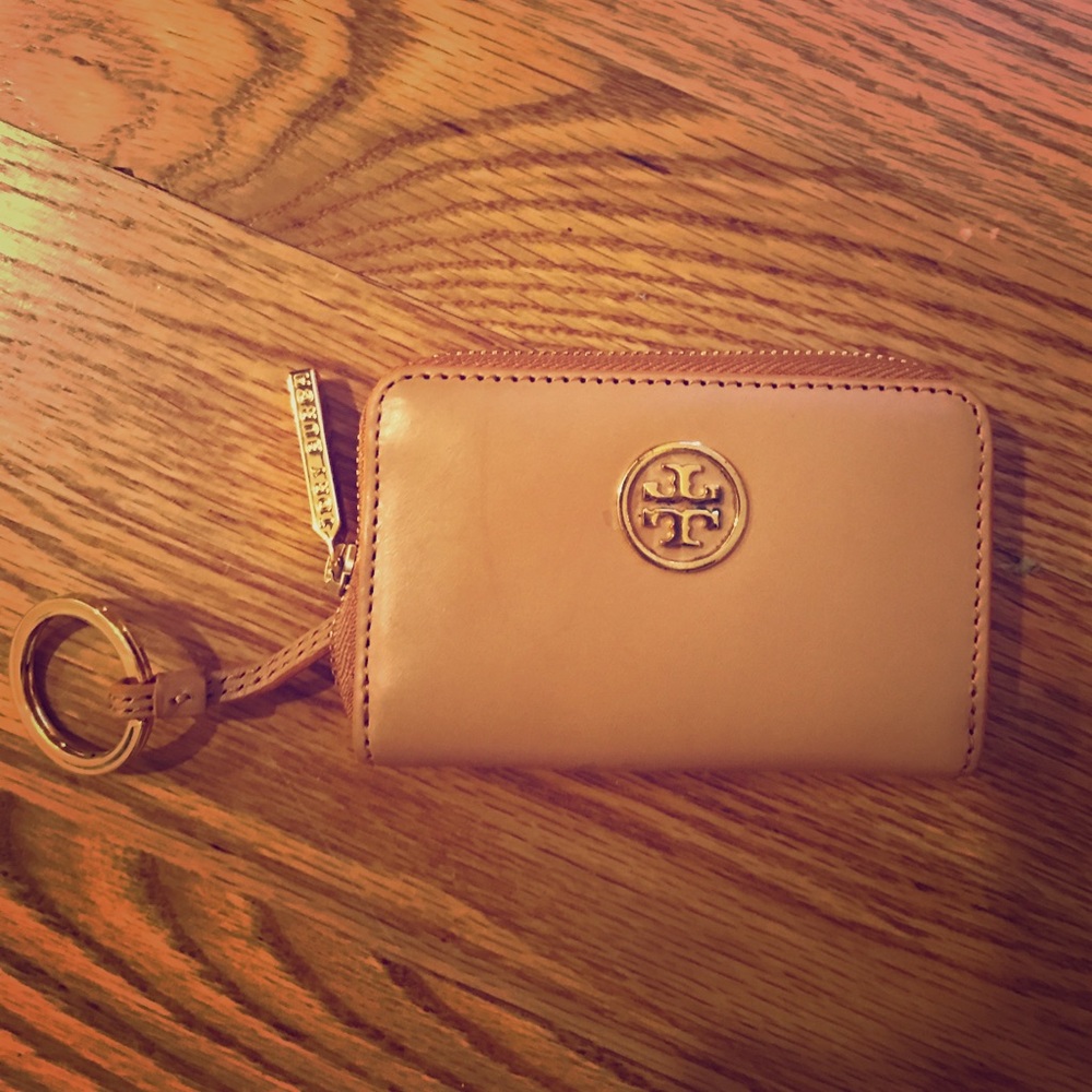 Tory Burch Robinson zip coin case BNWT