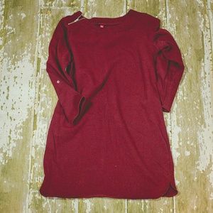 3/4 sleeve Shirt dress