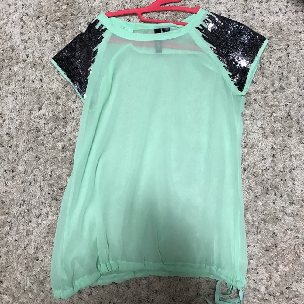 Sequin top