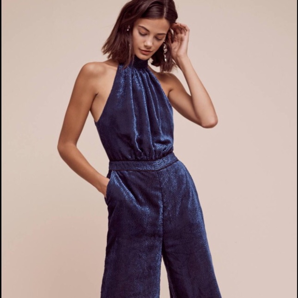 Maeve Velvet Nova Jumpsuit Size 2