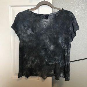 Navy tie dye t shirt