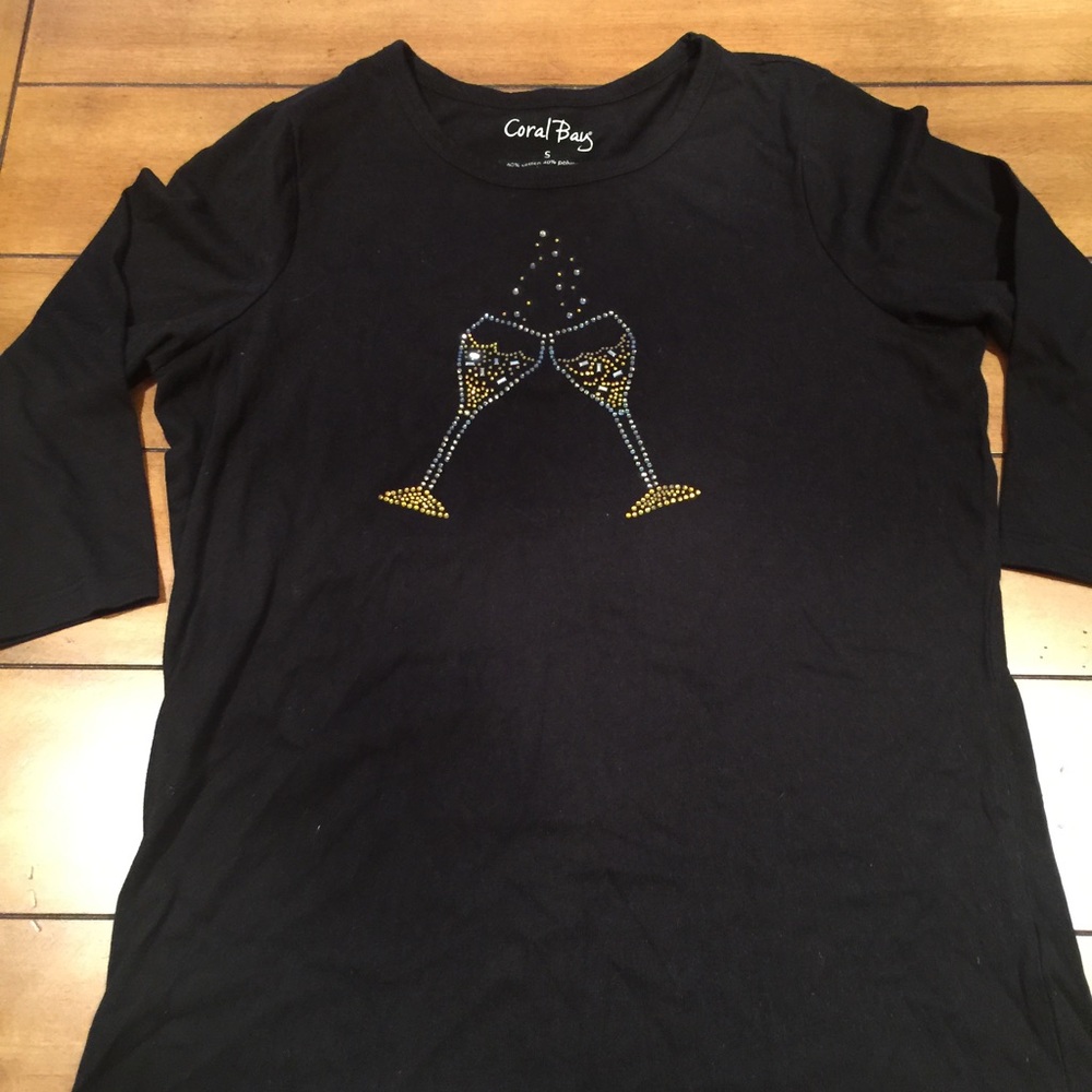Celebration rhinestone studded Shirt