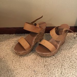 Tan wedges