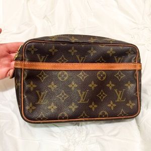 Louis Vuitton Vintage toiletry makeup bag