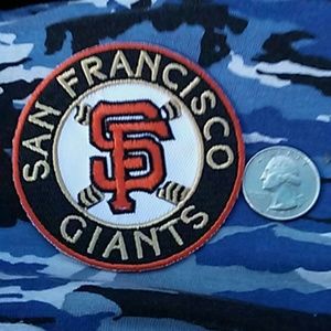 AUTHENTIC IRON ON SPORTS PATCH. San Fransico Giant