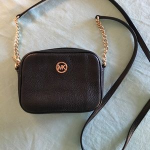 Soft leather Michael Kors cross body bag