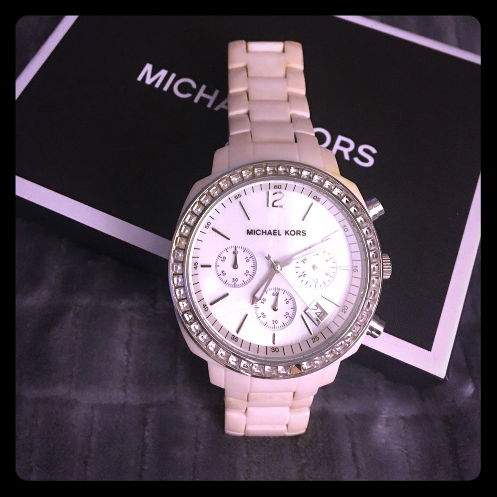 Michael Kors White Watch