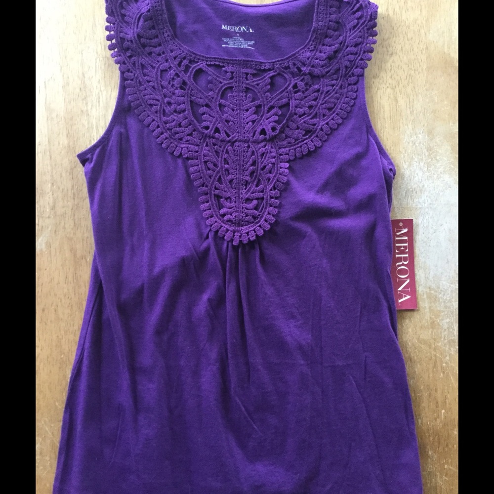 NWT purple tank