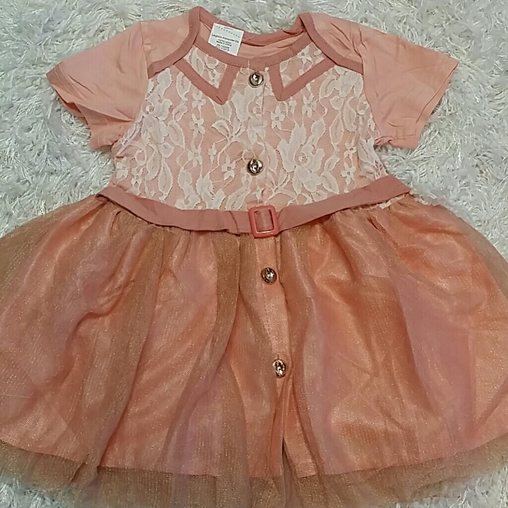 SALE***Pink Glittering Dress. Kids   :)