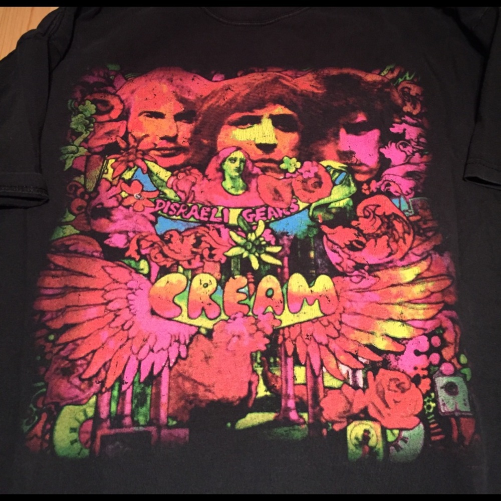 Authentic CREAM tour tee