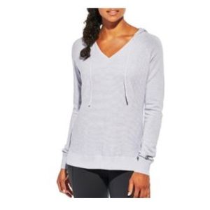 CALIA/Carrie Underwood Women Heather Ribbed Hoodie