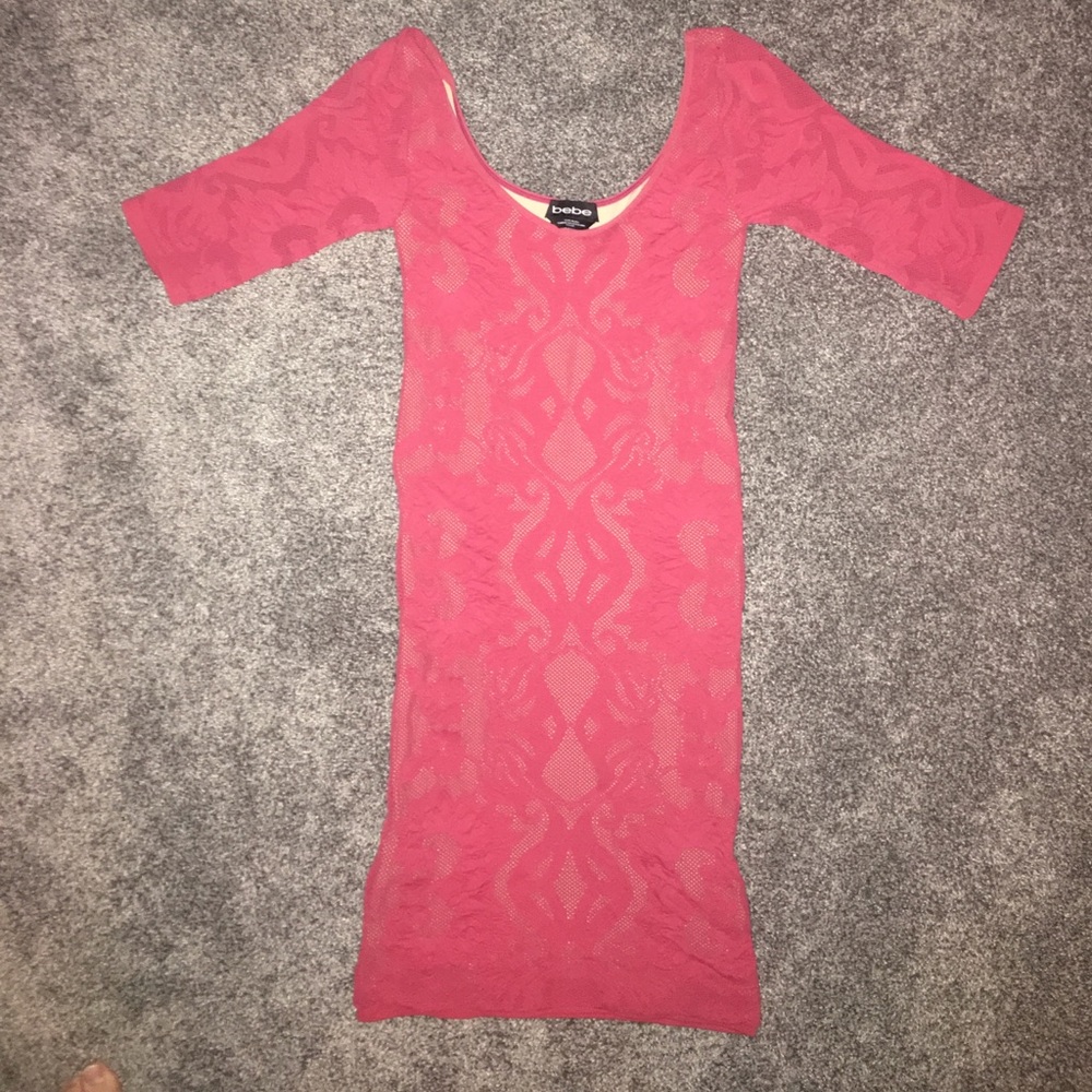 short formal Bebe dress
