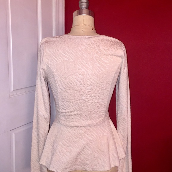 Arden B Peplum Top - Picture 2 of 3