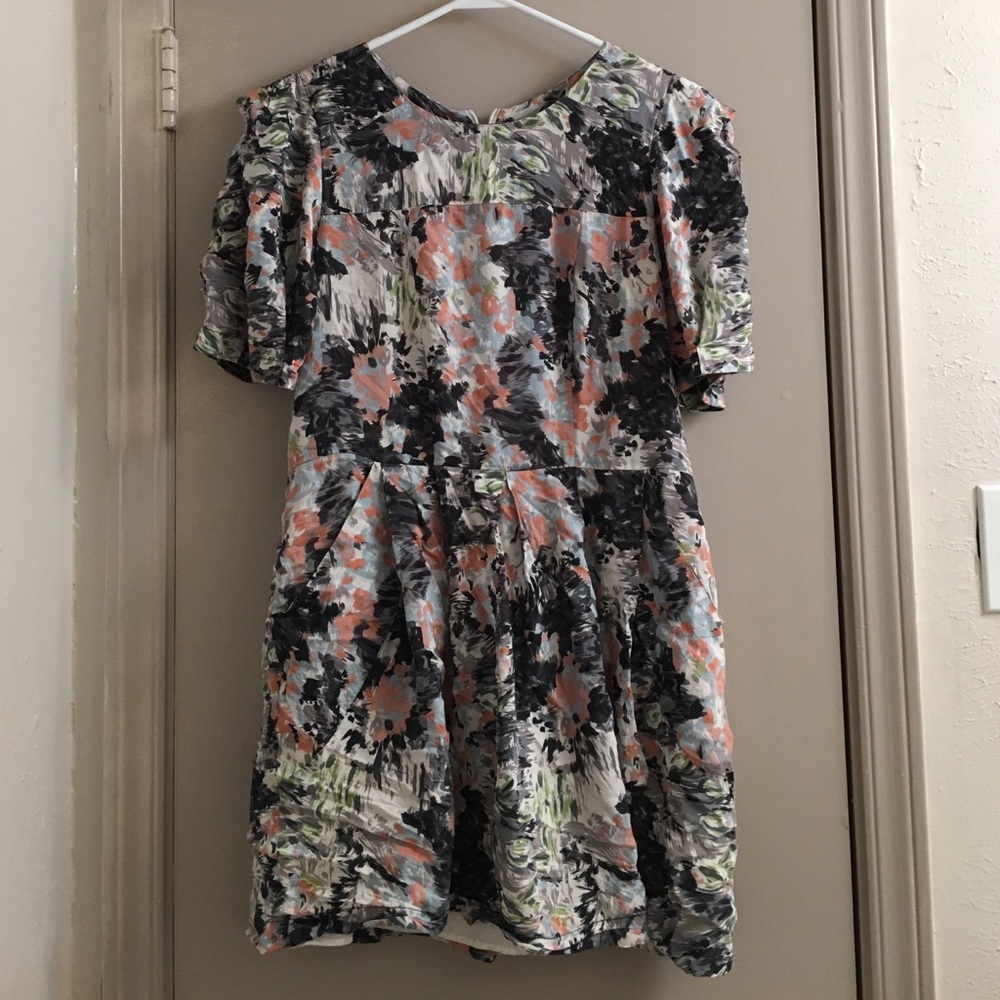 💕Vintage Watercolor Dress💕