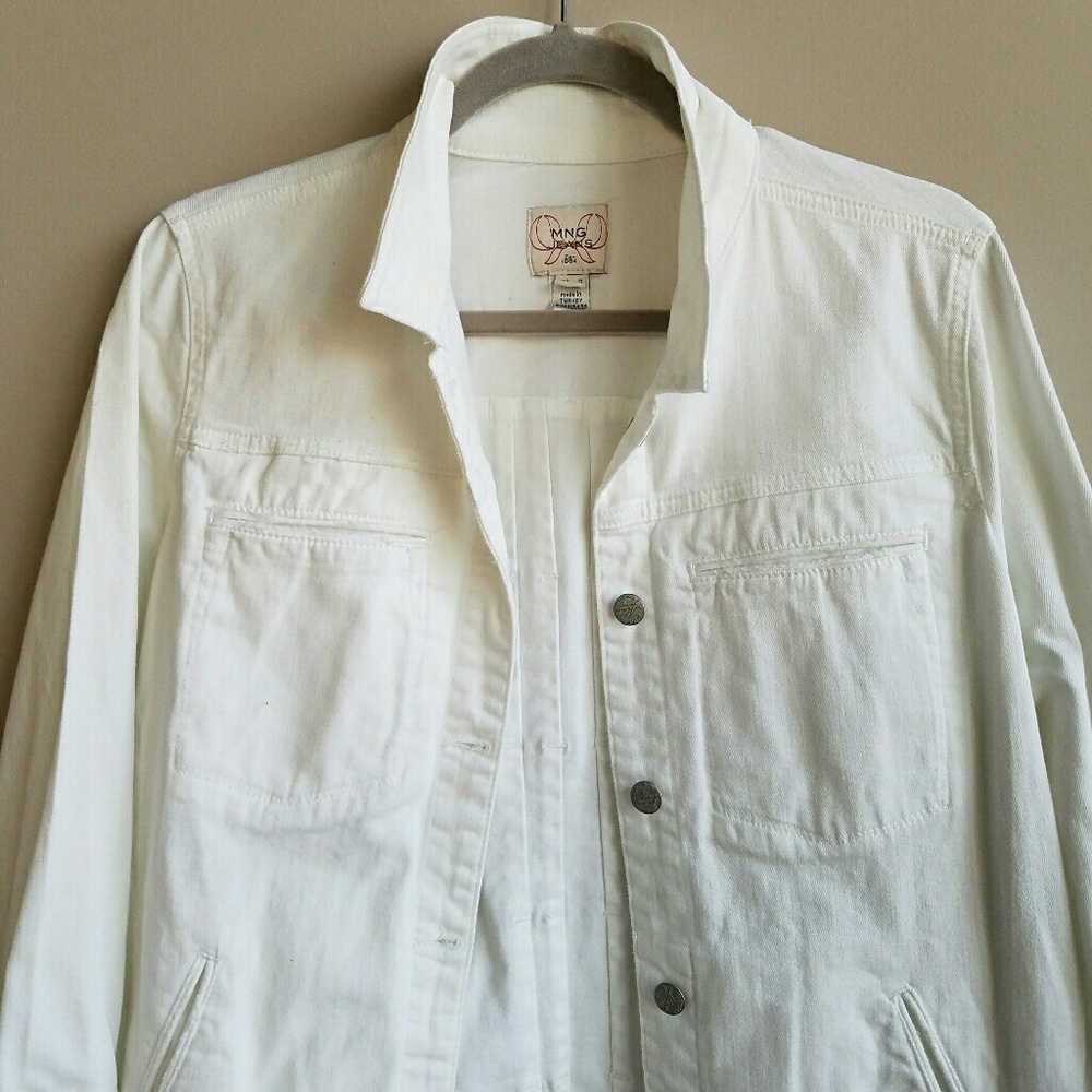 Mango jeans denim jacket size s