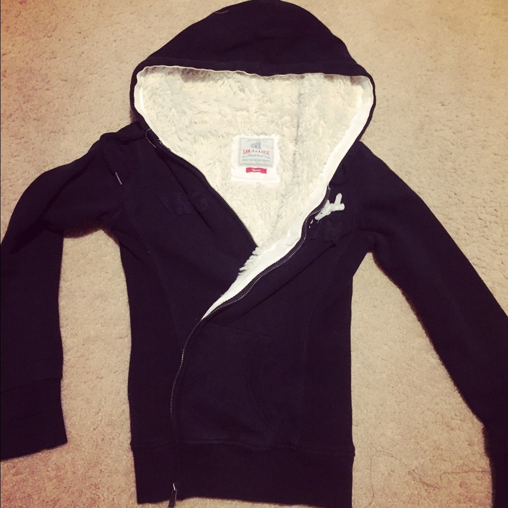 LolaLiza Belgium Brand Hoodie Fleece Lined