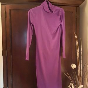 Midi Turtleneck Bodycon Dress