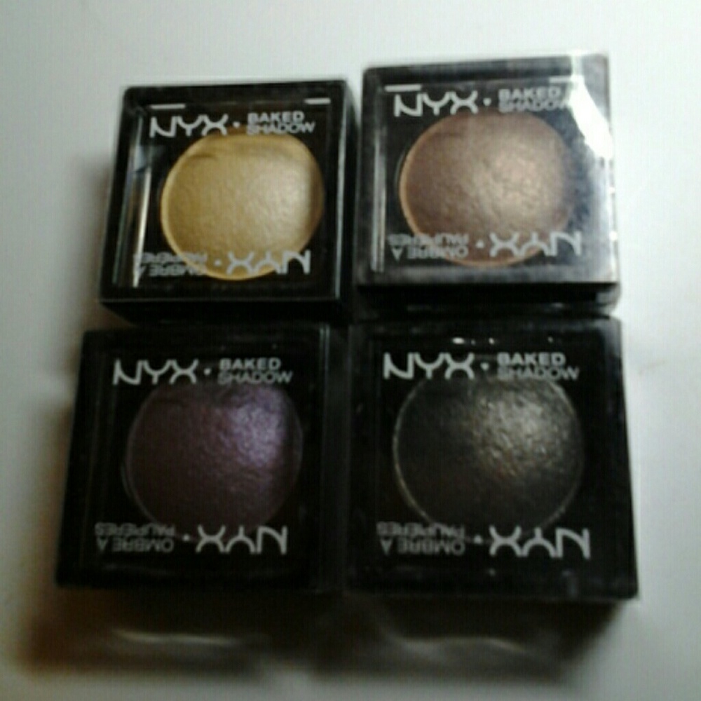 Nyx bakted shadow 4 pcs
