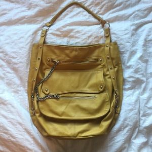 Mustard XL tote