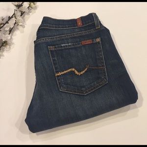 Swarovski/7 for All Mankind Bootcut Jeans