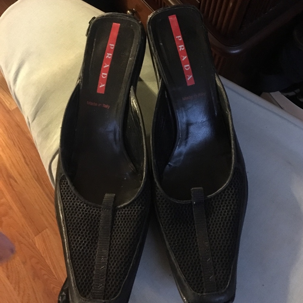 Authentic Prada Rubber Soled Shoes