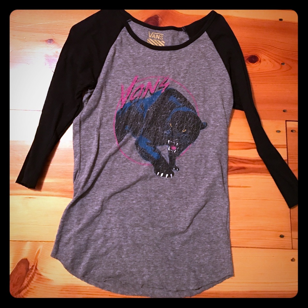 Vans quarter sleeve tshirt