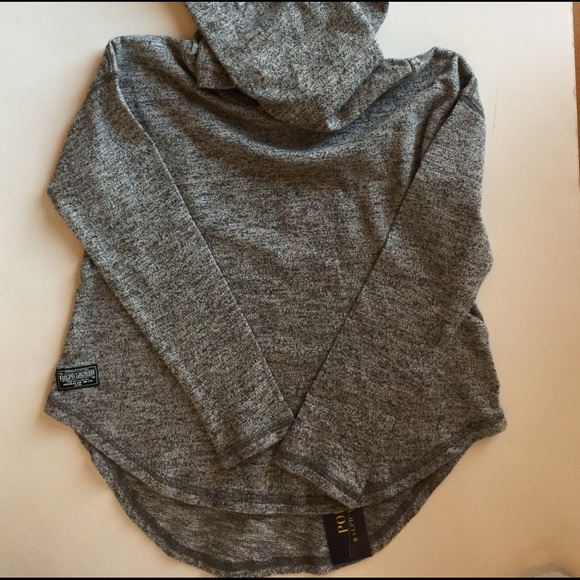 New with tag POLO RALPH LAUREN hi-low hoodie girls - Picture 2 of 2