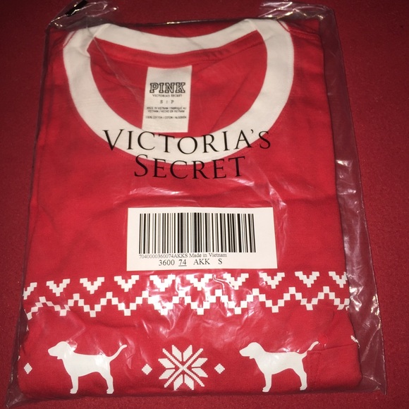 VS PInk campus tee NIP size S - Picture 3 of 3