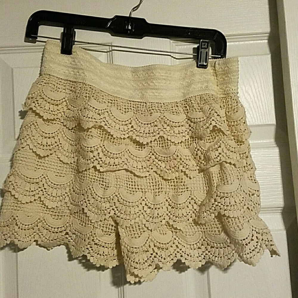 Lace shorts