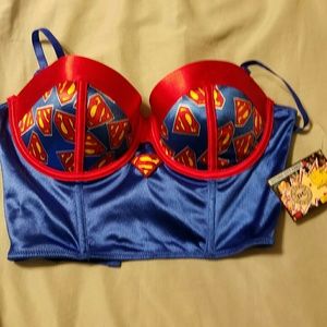 NWT Superman bra perfect for Cosplay 💙