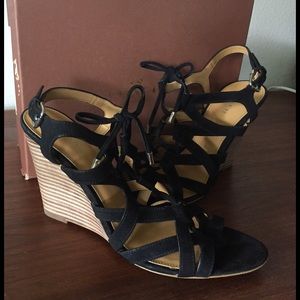 Coach joy wedge heels