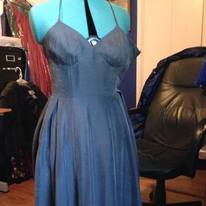 Isaac Mizrahi silk fit and flare dress