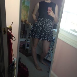 Talbots black linen top ‼️SOLD‼️