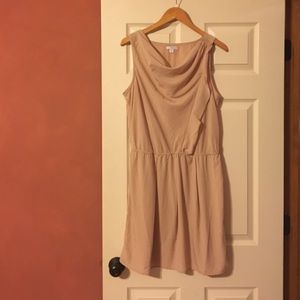 Nude casual dress