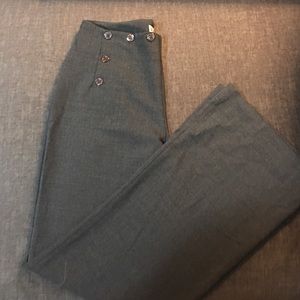 GUC BEBE HIGH WASTED DRESS PANTS