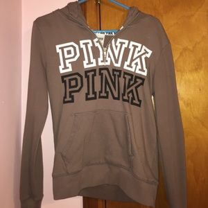 Brown Hoodie From Pink