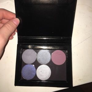 5 morphe individual eye shadows with the z palette