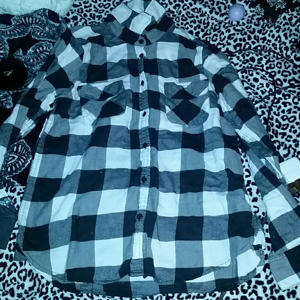 Black & White American Flannel