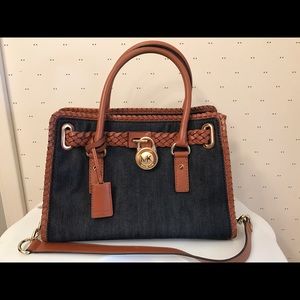 Michael Kors denim purse